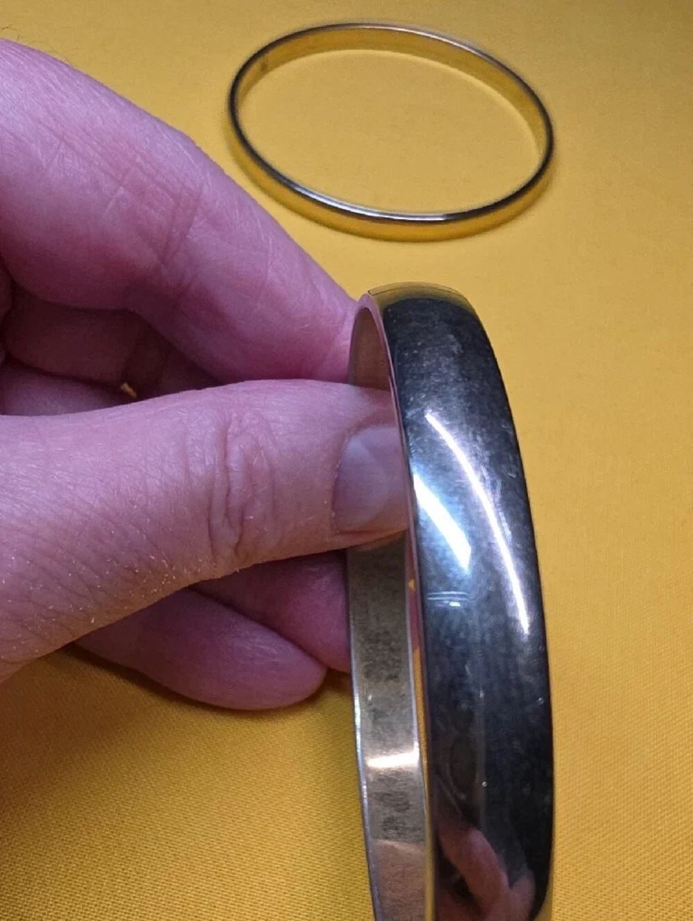 ✨ Vintage Monet Gold & Silver Tone Bangle Bracelets ▪︎ Set of 4 (2 S & 2 M)✨️